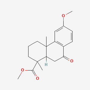 methyl 6-methoxy-1,4a-dimethyl-9-oxo-3,4,10,10a-tetrahydro-2H-phenanthrene-1-carboxylate