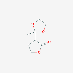 3-(2-Methyl-1,3-dioxolan-2-yl)oxolan-2-one