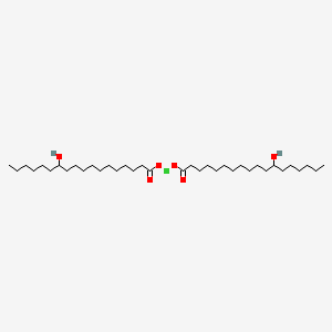 molecular formula C36H70BaO6 B1620314 barium(2+);12-hydroxyoctadecanoate CAS No. 21598-22-1