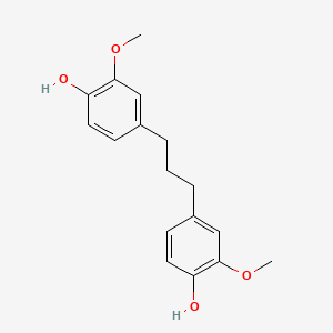 4-[3-(4-Hydroxy-3-methoxyphenyl)propyl]-2-methoxyphenol