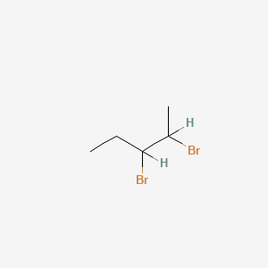 molecular formula C5H10Br2 B1620338 2,3-Dibromopentane CAS No. 5398-25-4