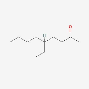 molecular formula C11H22O B1620340 5-Ethylnonan-2-one CAS No. 5440-89-1
