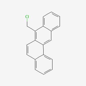 molecular formula C19H13Cl B1620341 Benz(a)anthracene, 7-chloromethyl- CAS No. 6325-54-8
