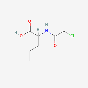 2-(2-Chloroacetamido)pentanoic acid