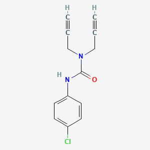 Urea, 1-(p-chlorophenyl)-3,3-di(2-propynyl)-
