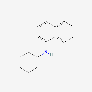 molecular formula C16H19N B1620349 N-Cyclohexylnaphthalen-2-amine CAS No. 23761-52-6