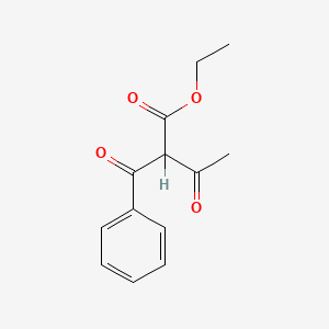 molecular formula C13H14O4 B1620350 ethyl 2-benzoyl-3-oxobutanoate CAS No. 569-37-9