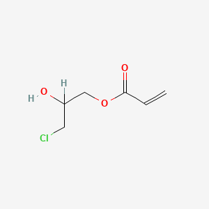 molecular formula C6H9ClO3 B1620353 3-Chloro-2-hydroxypropyl acrylate CAS No. 3326-90-7