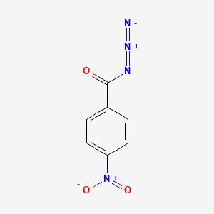 molecular formula C7H4N4O3 B1620361 4-Nitrobenzoyl azide CAS No. 2733-41-7