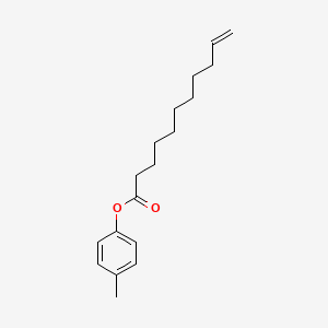 molecular formula C18H26O2 B1620377 p-Tolyl undec-10-enoate CAS No. 67874-76-4
