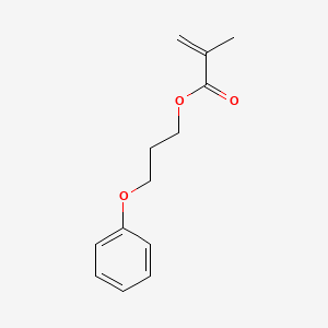 molecular formula C13H16O3 B1620378 3-Phenoxypropyl methacrylate CAS No. 67923-42-6