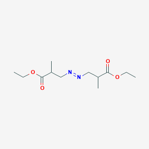 molecular formula C12H22N2O4 B1620381 Diethyl azodiisobutyrate CAS No. 3879-07-0