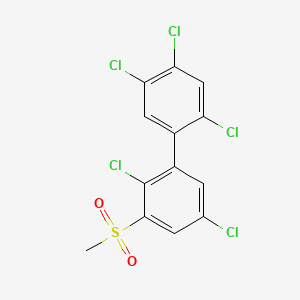 1,1'-Biphenyl, 2,2',4',5,5'-pentachloro-3-(methylsulfonyl)-