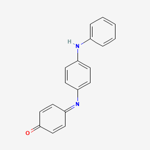 2,5-Cyclohexadien-1-one, 4-[[4-(phenylamino)phenyl]imino]-