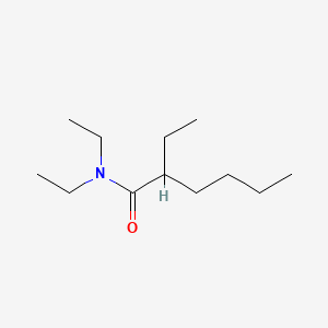 molecular formula C12H25NO B1620401 N,N,2-Triethylhexanamide CAS No. 70024-54-3