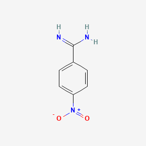 molecular formula C7H7N3O2 B1620405 4-Nitrobenzamidine CAS No. 25412-75-3