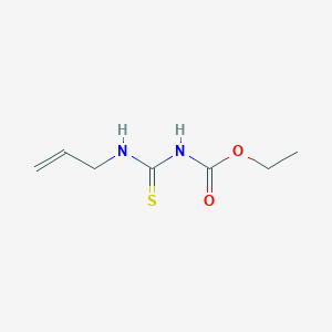 molecular formula C7H12N2O2S B162041 Ethyl N-(prop-2-enylcarbamothioyl)carbamate CAS No. 136646-36-1