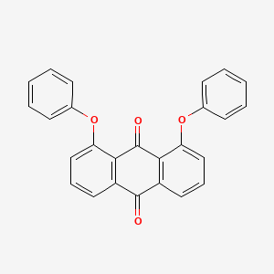 molecular formula C26H16O4 B1620423 1,8-Diphenoxyanthraquinone CAS No. 82-17-7