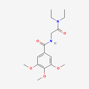 molecular formula C16H24N2O5 B1620424 Tricetamide CAS No. 363-20-2
