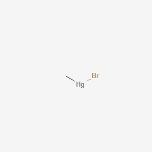 molecular formula CH3BrHg B1620425 Bromomethylmercury CAS No. 506-83-2