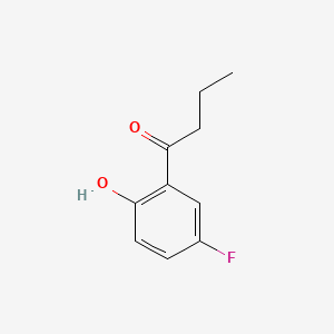 molecular formula C10H11FO2 B1620426 5'-Fluoro-2'-hydroxybutyrophenone CAS No. 575-67-7