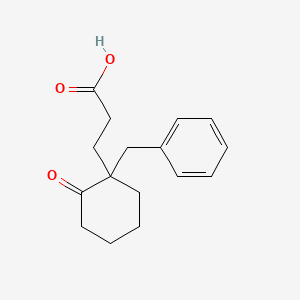 molecular formula C16H20O3 B1620427 己环丙酮 CAS No. 892-01-3