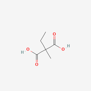 molecular formula C6H10O4 B1620429 Ethylmethylmalonic acid CAS No. 595-84-6