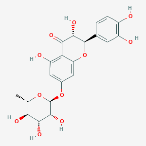 molecular formula C21H22O11 B162043 Taxifolin 7-O-rhamnoside CAS No. 137592-12-2