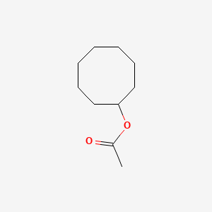 molecular formula C10H18O2 B1620432 Cyclooctyl acetate CAS No. 772-60-1