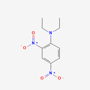 molecular formula C10H13N3O4 B1620435 N,N-diethyl-2,4-dinitroaniline CAS No. 837-64-9