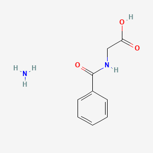 molecular formula C9H12N2O3 B1620437 氨基马尿酸 CAS No. 532-93-4