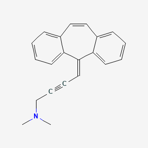 molecular formula C21H19N B1620438 Intriptyline CAS No. 27466-27-9