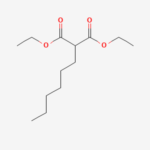molecular formula C13H24O4 B1620461 Diethyl hexylmalonate CAS No. 5398-10-7