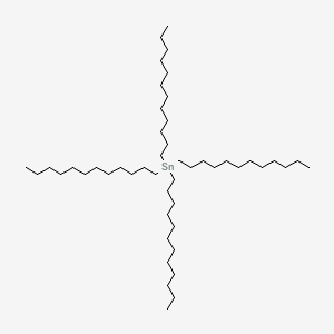 molecular formula C48H100Sn B1620463 Tetradodecylstannane CAS No. 5827-56-5