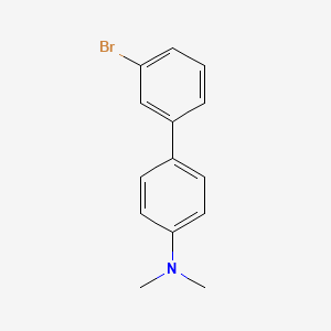 molecular formula C14H14BrN B1620487 3-Bromo-4'-dimethylaminobiphenyl CAS No. 844856-55-9