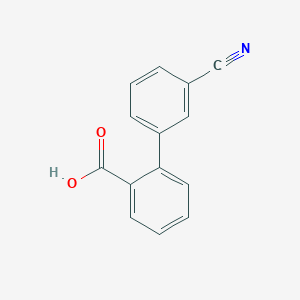 molecular formula C14H9NO2 B1620488 2-(3-cyanophenyl)benzoic Acid CAS No. 107916-96-1