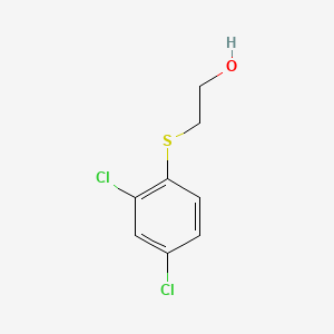 molecular formula C8H8Cl2OS B1620491 2,4-Dichlorophenylthioethanol CAS No. 73927-27-2