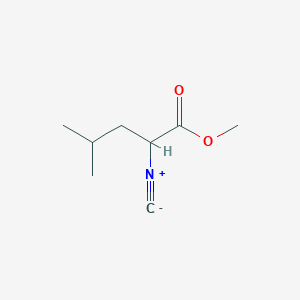 molecular formula C8H13NO2 B1620493 Methyl 2-isocyano-4-methylpentanoate CAS No. 67524-41-8