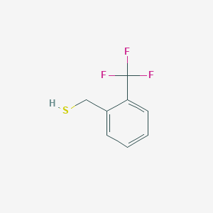 molecular formula C8H7F3S B1620498 2-(Trifluoromethyl)phenylmethanethiol CAS No. 26039-98-5