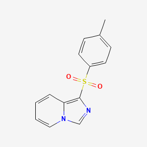 molecular formula C14H12N2O2S B1620508 1-(Toluene-4-sulfonyl)-imidazo[1,5-A]pyridine CAS No. 904813-28-1