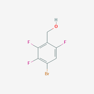 molecular formula C7H4BrF3O B1620511 (4-Bromo-2,3,6-trifluorophenyl)methanol CAS No. 252004-34-5