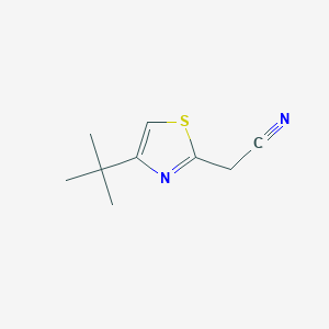 2-[4-(Tert-butyl)-1,3-thiazol-2-yl]acetonitrile