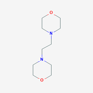 molecular formula C10H20N2O2 B162056 1,2-二吗啉乙烷 CAS No. 1723-94-0