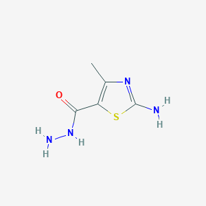 molecular formula C5H8N4OS B1620576 Antibacterial agent 248 CAS No. 63788-59-0