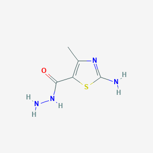 2-Amino-4-methyl-1,3-thiazole-5-carbohydrazide