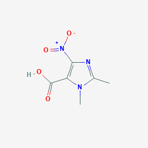 1,2-dimethyl-4-nitro-1H-imidazole-5-carboxylic acid