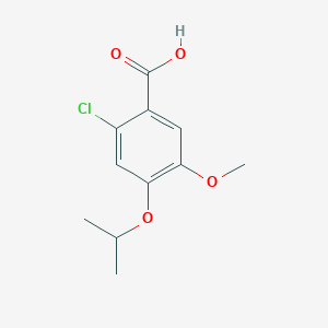 2-Chloro-4-isopropoxy-5-methoxybenzoic acid