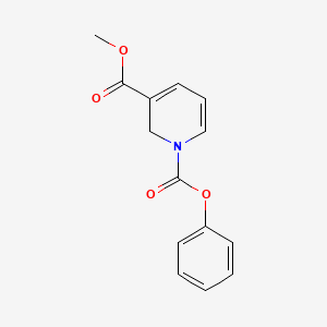 3-O-methyl 1-O-phenyl 2H-pyridine-1,3-dicarboxylate