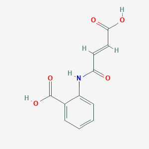 molecular formula C11H9NO5 B1620588 2-(3-Carboxyprop-2-enoylamino)benzoic acid CAS No. 62530-49-8