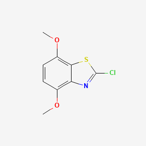 molecular formula C9H8ClNO2S B1620592 2-Chloro-4,7-dimethoxy-1,3-benzothiazole CAS No. 890091-99-3